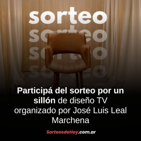 Sorteo José Luis Leal Marchena: Participá por un sillón de diseño TV color chocolate