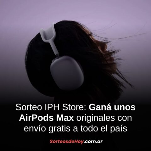 Sorteo IPH Store: Participá por unos AirPods Max totalmente gratis