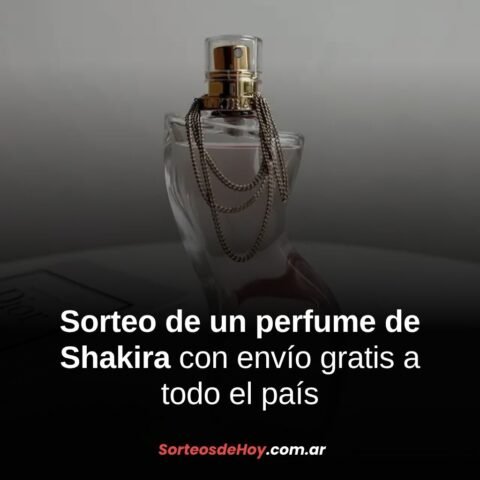 Sorteo Aye Díaz: Participá por un Perfume de Shakira con Envío Gratis