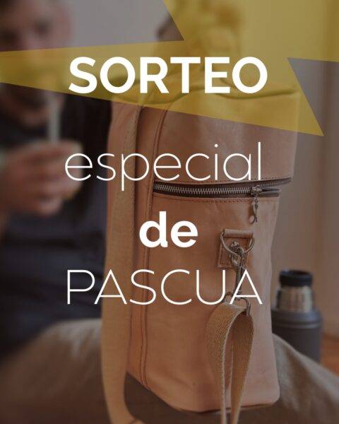 Sorteo Chimbag con premio especial de Pascua: Ganá un bolso matero artesanal