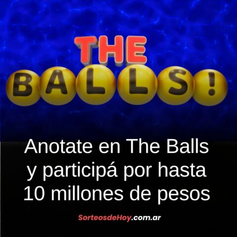 Anotate en The Balls y participá por hasta 10 millones de pesos en el programa de Guido Kaczka