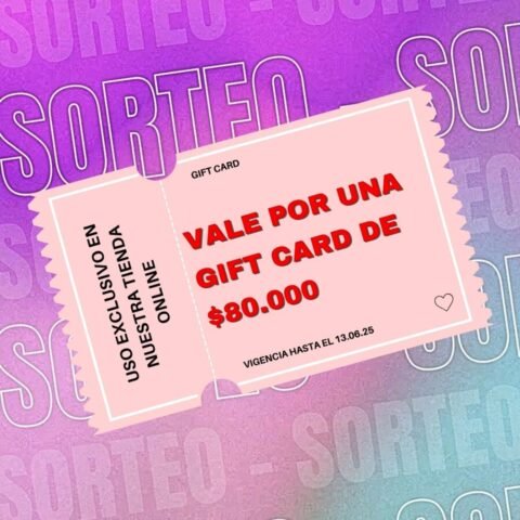 Participá por una Gift Card de $80.000 para usar en una tienda 3D online