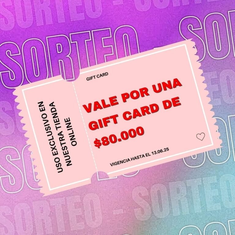 Participá por una Gift Card de .000 para usar en una tienda 3D online