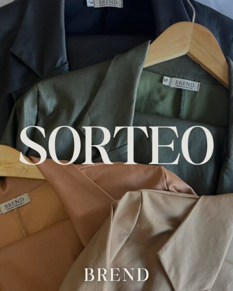 Ganá un conjunto de blazer y pantalón a elección con el nuevo sorteo de Brend Indumentaria