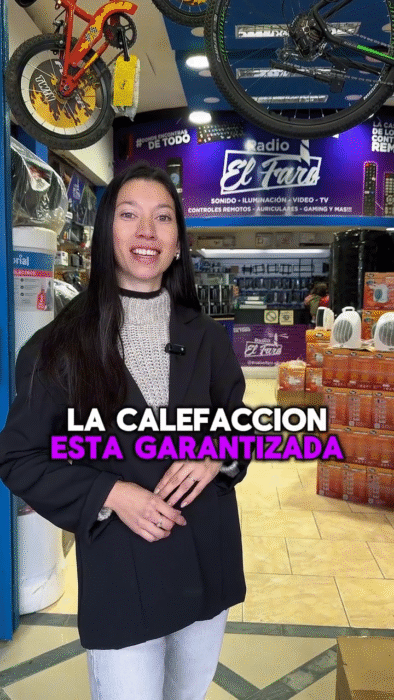 Participá por una estufa con Radio El Faro y ganale al frío este invierno