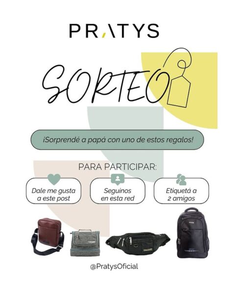 Sorteo Día del Padre: Ganá Mochilas, Bandoleros y Más con Pratys
