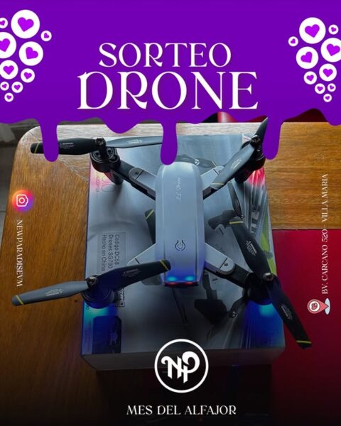 Participá y ganá un drone en el sorteo de New Paradise y festejá el Mes del Alfajor