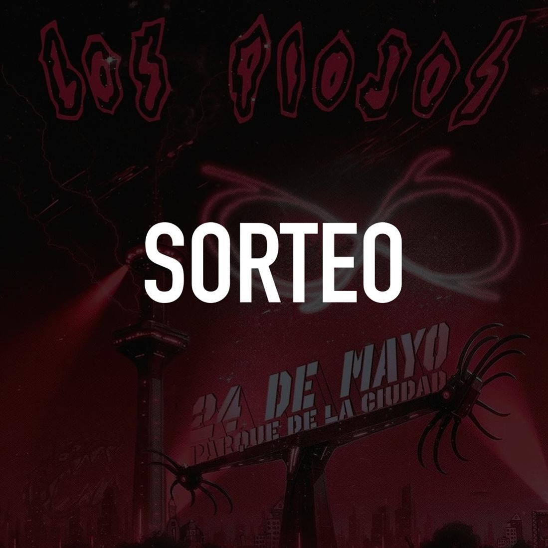 Participá por 2 entradas para ver a Los Piojos en el Parque de la Ciudad – Ganadora: @dai.anahi