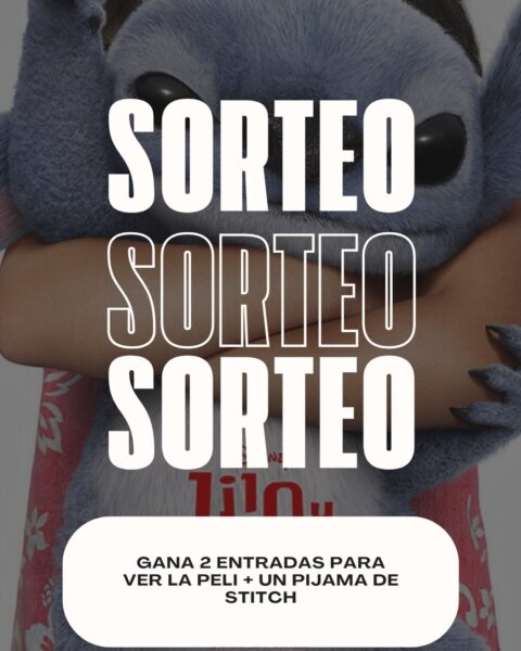 Ganá dos entradas para ver la película de Lilo & Stitch y un pijama de Stitch