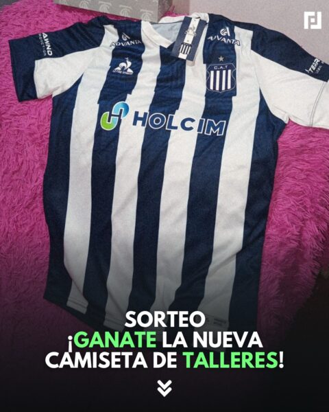Ganá la nueva camiseta oficial de Talleres de Córdoba y alentá como un verdadero hincha