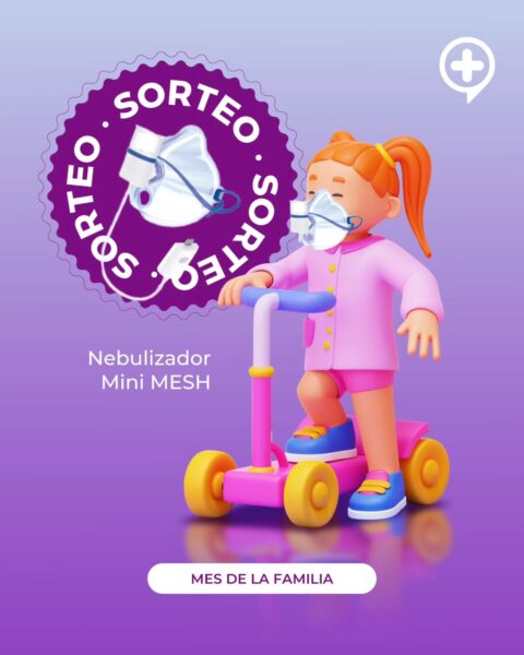 Sorteo Farmacias del Plata: Ganá un nebulizador Mini MESH portátil