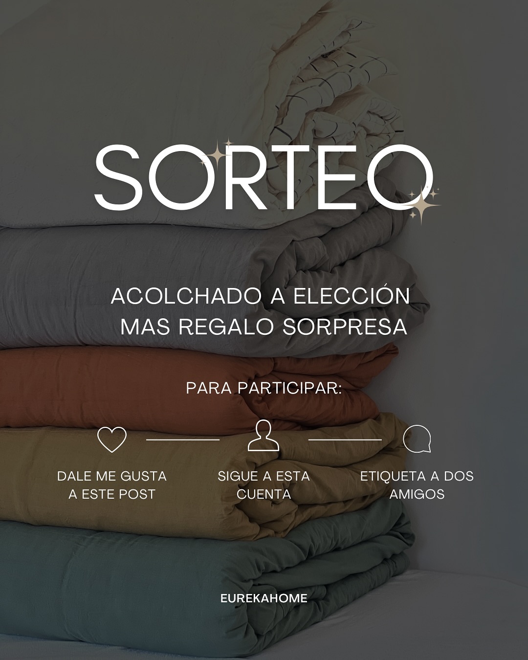 Participá y ganá un acolchado a elección más regalo sorpresa con Eureka Home