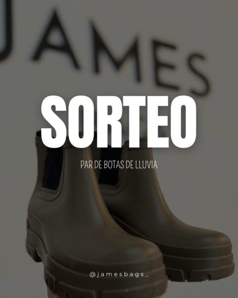 James Bags te regala unas botas de lluvia, participá ahora