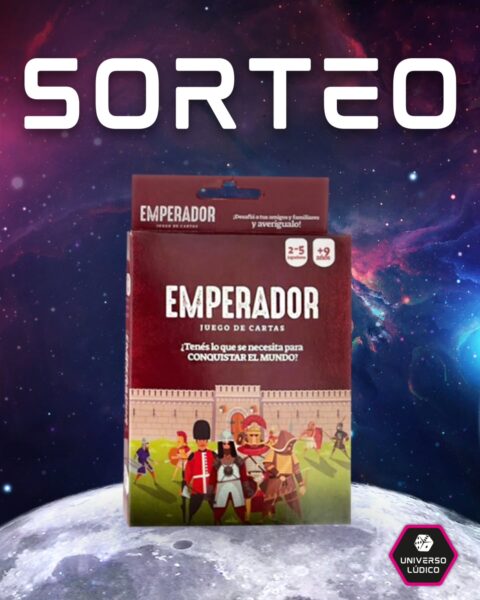 Participá por el juego de mesa Emperador y conquistá el mundo con tus amigos