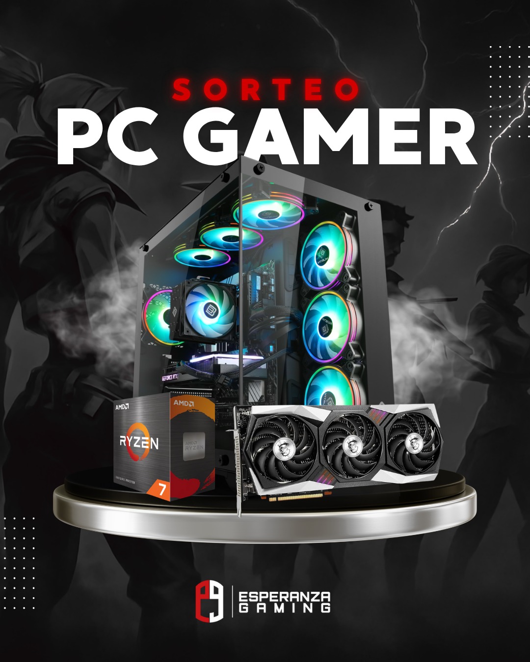 Ganá una PC gamer con Ryzen 7 y RTX 3060: el sorteo que no podés dejar pasar