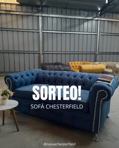 Participá por un exclusivo sofá Chesterfield en el color que elijas