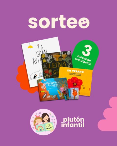 Ganá una suscripción de 3 meses a Club Plutón Infantil y recibí libros para niños en casa