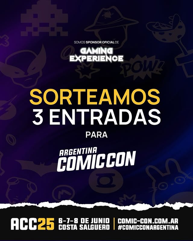 Ganá una entrada para la Comic Con Argentina 2025 con Totem Stands