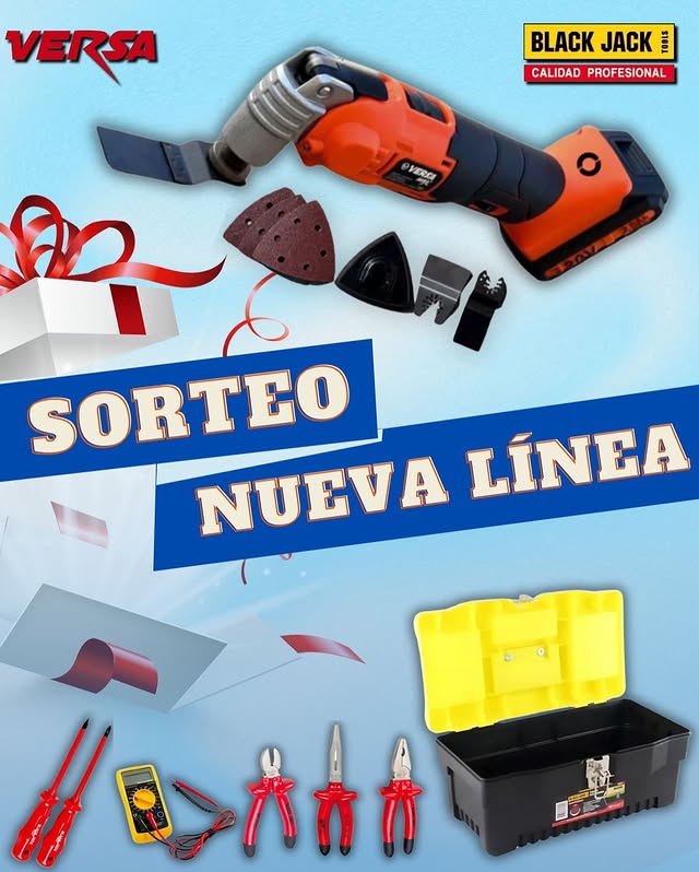 Participá por una multiherramienta recargable y un set profesional de herramientas eléctricas