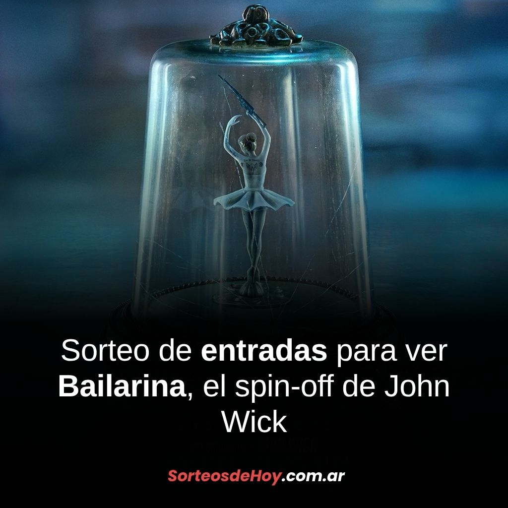 Ganá entradas para ver Bailarina, el spin-off de John Wick protagonizado por Ana de Armas – Ganador: @mis.apuntes.faq