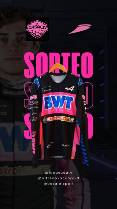 Ganá la camiseta oficial de Alpine de Bezalel Sport en el sorteo especial de La Casaca Fútbol