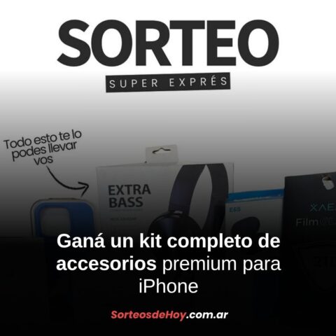 Participá del sorteo exprés de Cali Tech y ganá un kit de accesorios premium para tu iPhone