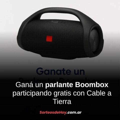 Ganate un Parlante Boombox en el sorteo del Día del Padre 2025
