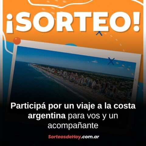 Ganá un viaje para dos a la costa argentina con Turismo Triunvirato