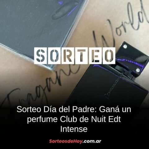 Sorteo Día del Padre: Ganá un perfume Club de Nuit Edt Intense de 105 ml