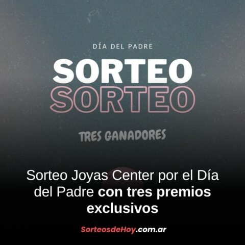 Ganá relojes y pulseras de Joyas Center en el sorteo especial por el Día del Padre