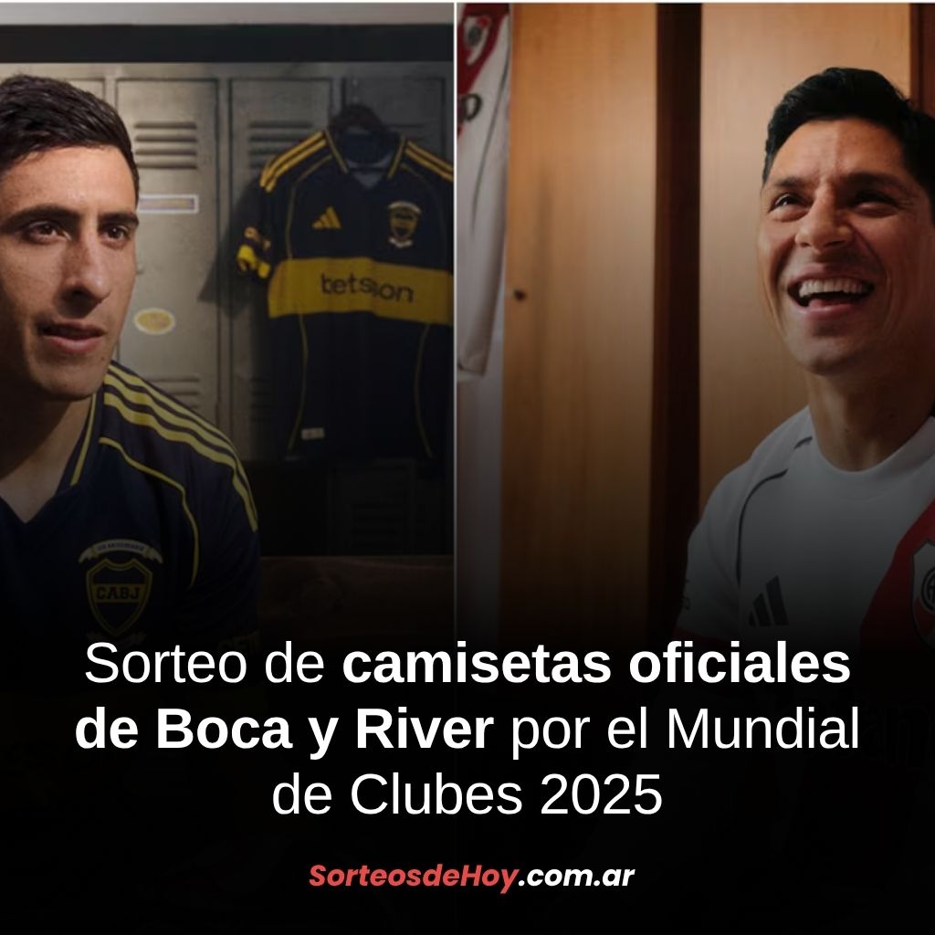 Sorteo TN Mundial de Clubes 2025: Ganá camisetas de Boca y River