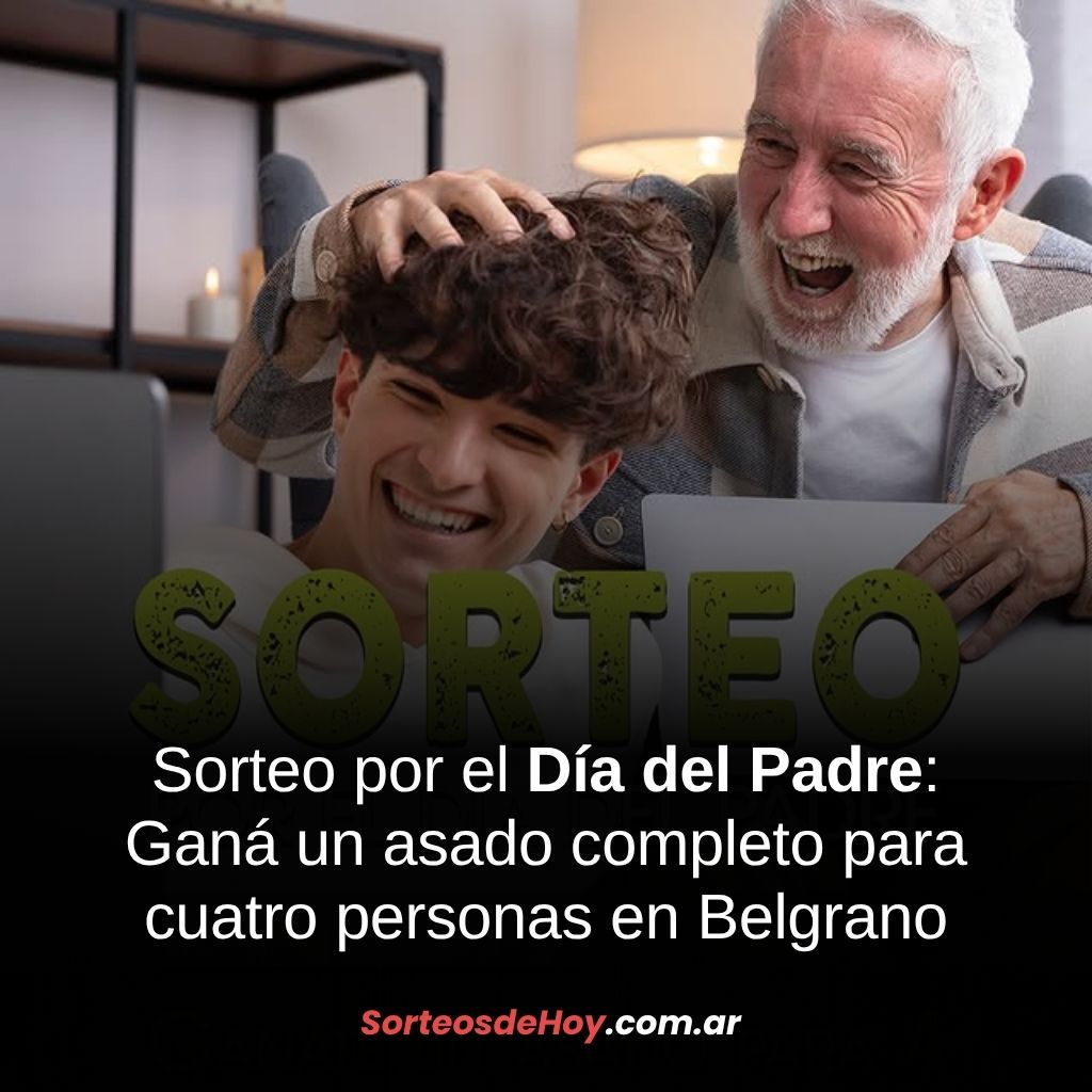Sorteo Día del Padre de Siga la Vaca Express: Ganá una parrillada para 4 personas en Belgrano