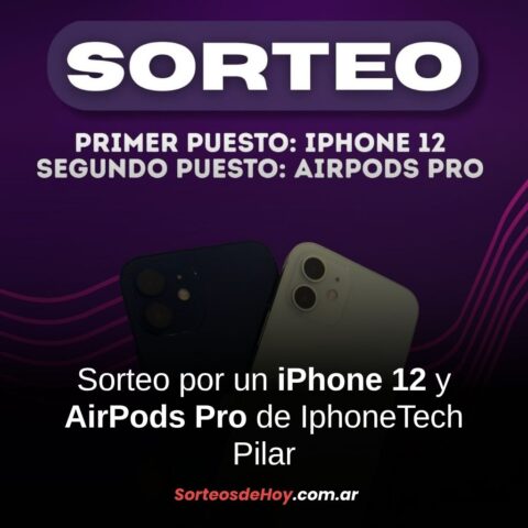 Ganá un iPhone 12 o unos AirPods Pro en el nuevo sorteo de IphoneTech Pilar