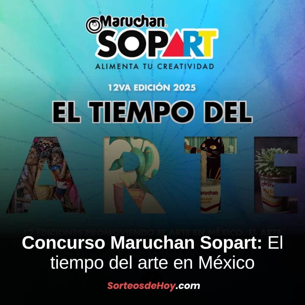 Concurso Maruchan 2025: Gana hasta $50,000 con tu obra artística (México)
