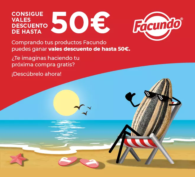 Promo Facundo 2025: Gana vales de hasta 50 € para tus compras en Eroski (España)