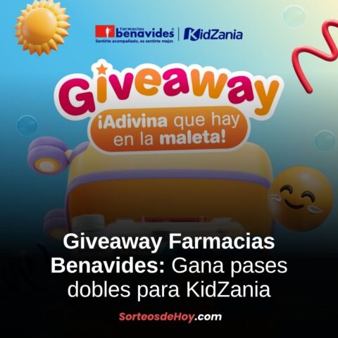 Giveaway Farmacias Benavides 2025: Gana pases dobles para KidZania (México)