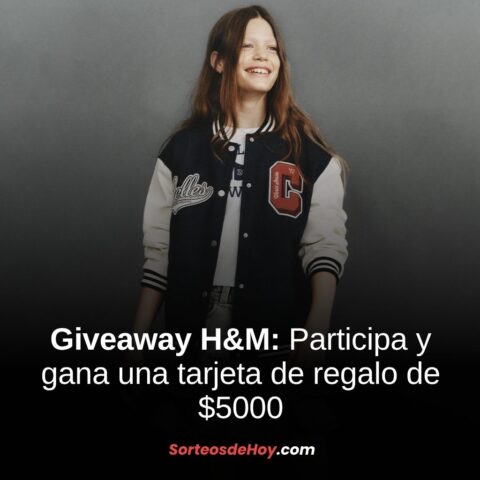 Promo H&M 2025: Gana una tarjeta de regalo de $5000 (México)