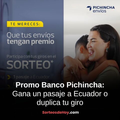 Promo Banco Pichincha 2025: Gana un pasaje a Ecuador o duplica tu envío (España)