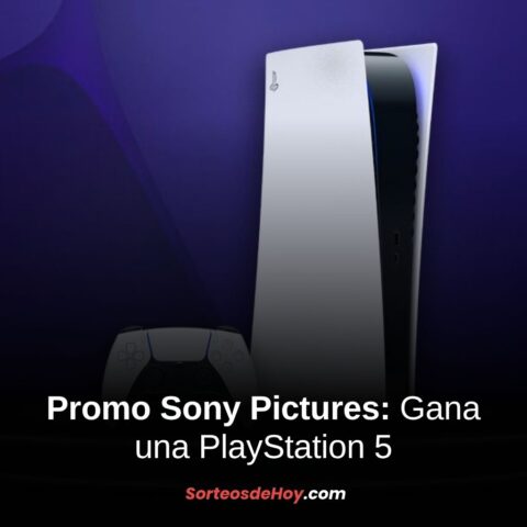 Promo Sony Pictures 2025: Gana una PlayStation 5 (España)