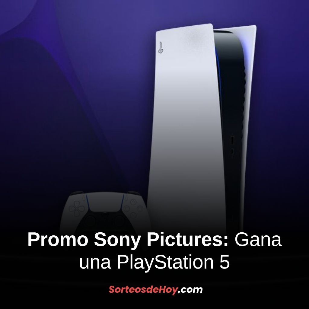 Promo Sony Pictures 2025: Gana una PlayStation 5 (España)