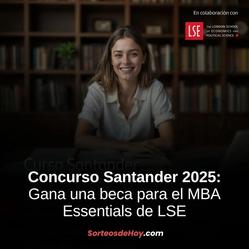Concurso Santander 2025: Gana una beca para el MBA Essentials de LSE (Internacional)
