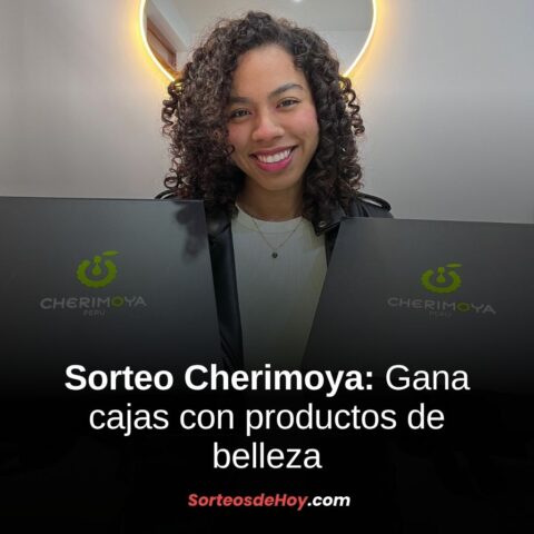 Sorteo Cherimoya 2025: Gana 2 cajas de productos de belleza (Perú)