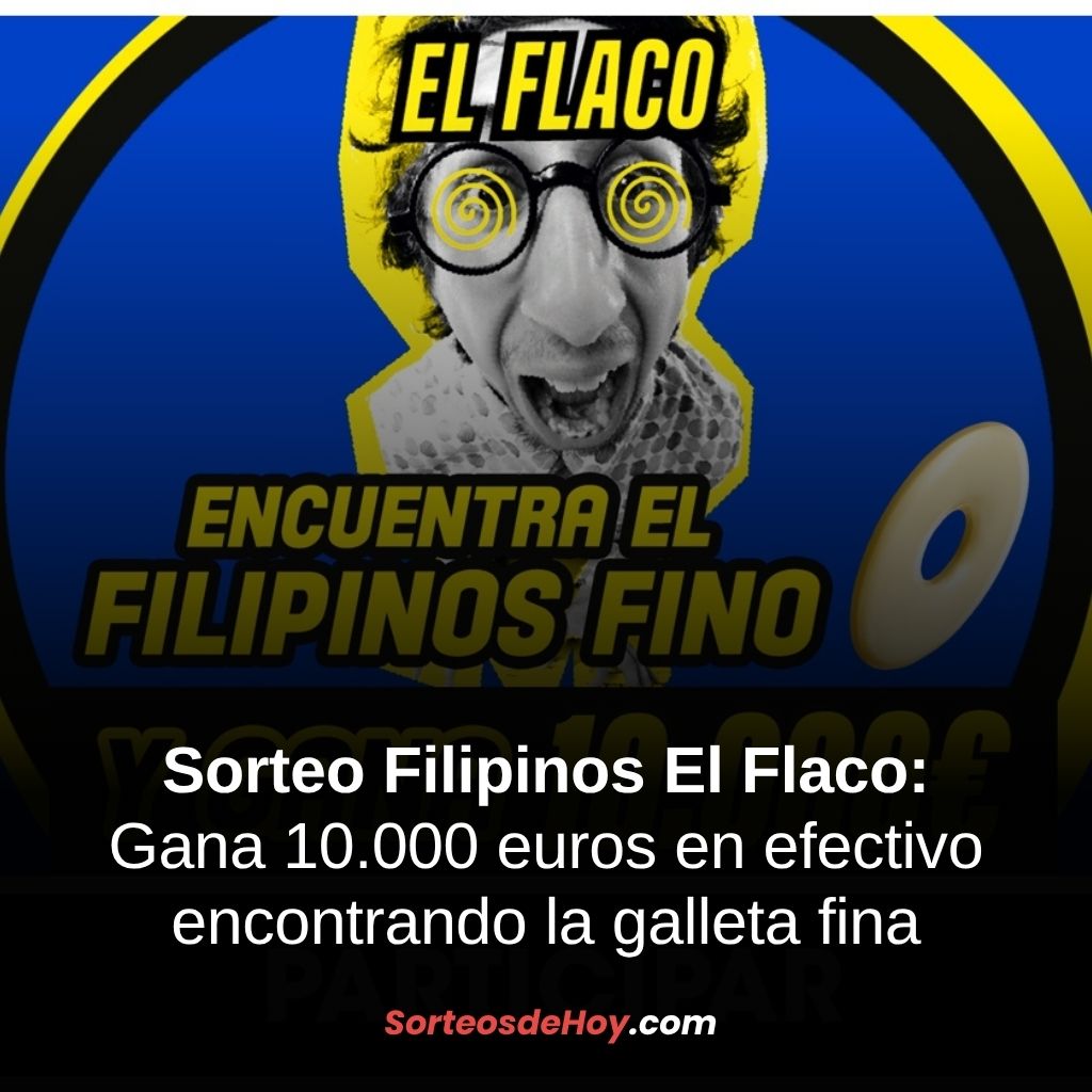 Promo Filipinos 2025: Gana 10.000 euros en metálico encontrando la galleta fina (España)