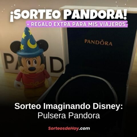 Sorteo Imaginando Disney 2025: Gana una pulsera Pandora original (Argentina)