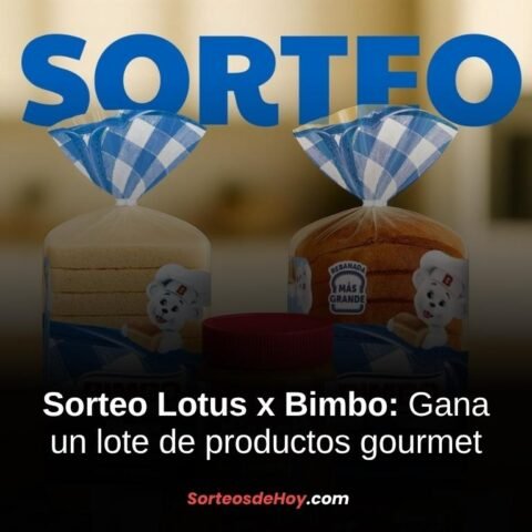 Sorteo Lotus x Bimbo 2025: Gana un lote de productos gourmet (España)