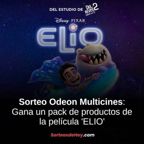 Sorteo Odeon Multicines 2025: Gana un pack de productos de la película ‘ELIO’ (España)