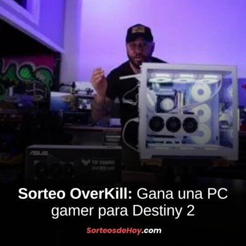 Sorteo OverKill Computers 2025: Gana una PC Gamer completa para Destiny 2 (Internacional)