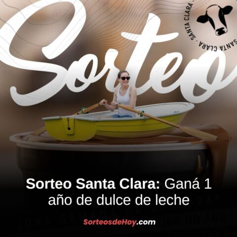 Sorteo Santa Clara 2025: Gana un año de dulce de leche (Argentina)