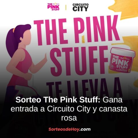 Giveaway The Pink Stuff 2025: Gana una entrada para Circuito City y una canasta rosa (Panamá)