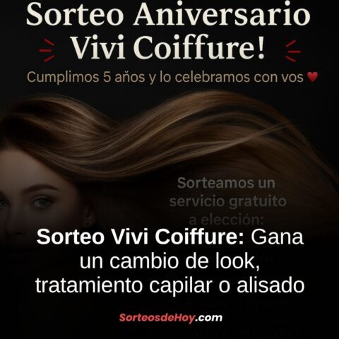 Sorteo Vivi Coiffure 2025: Gana un cambio de look o tratamiento capilar (Paraguay)